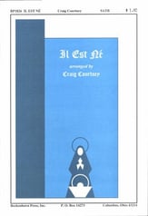 Il Est Ne SATB choral sheet music cover